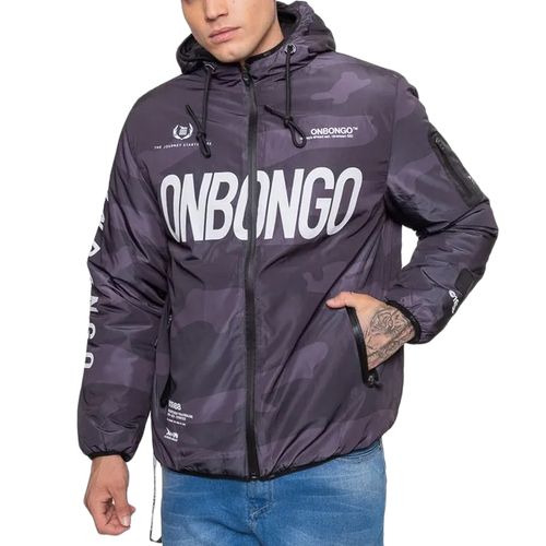 Jaqueta Puffer Masculina Onbongo Heavy PRETO-ON011- -1-